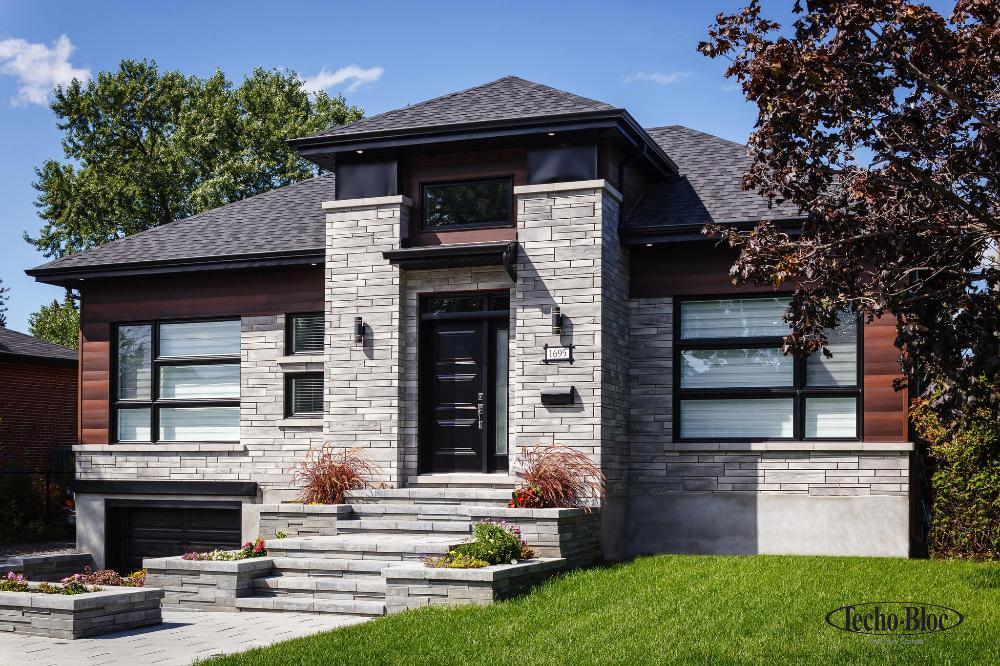 Techo-Bloc iconic vague argenté