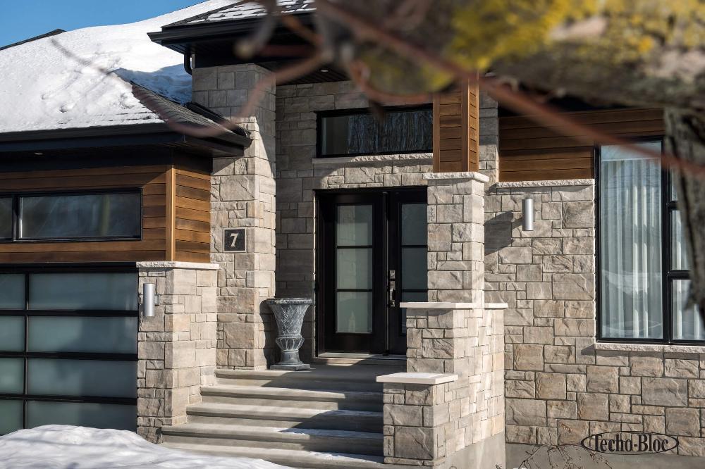 Techo-Bloc Gris sienna